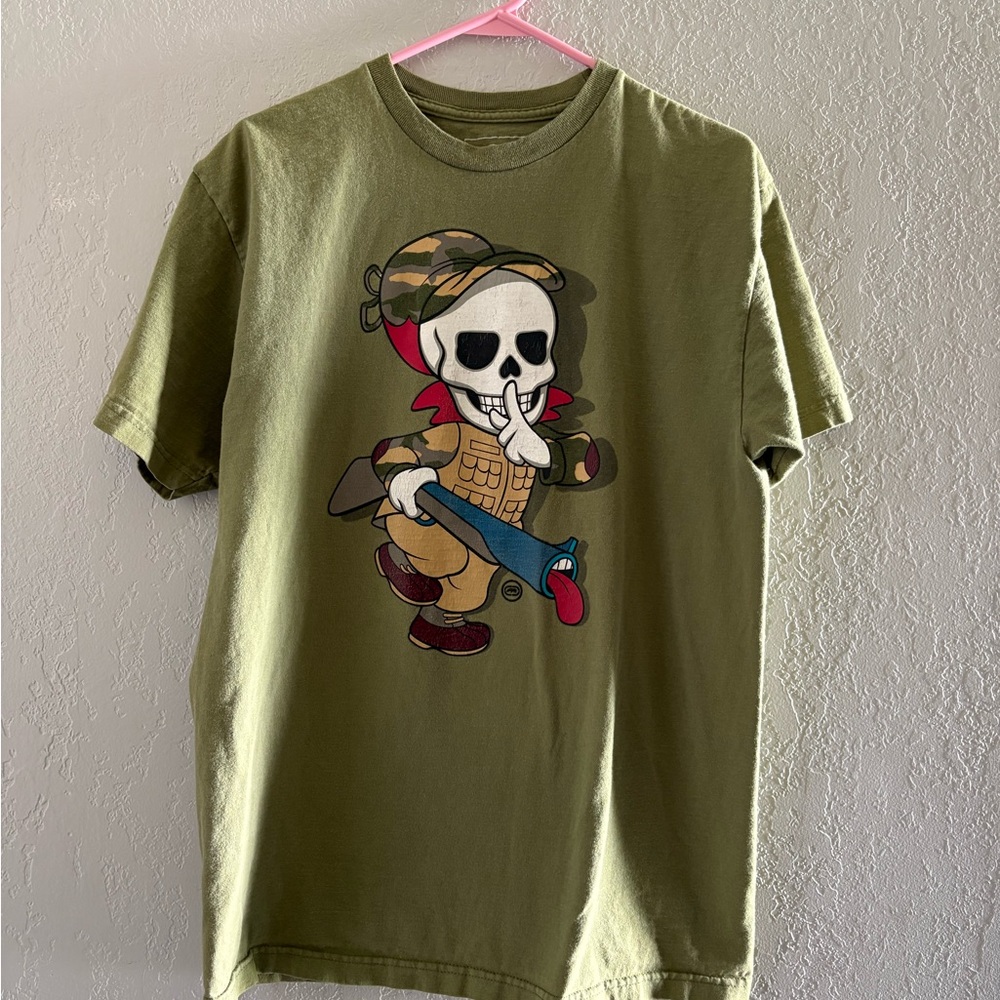 Ecko Unlimited Olive Graphic Tee